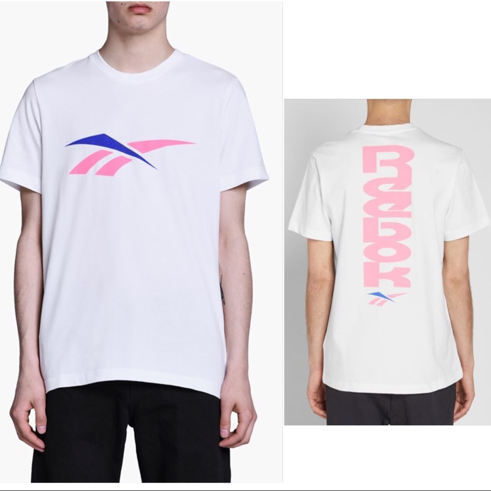 Classic Reebok 90’s Tee || White || Short Sleeve